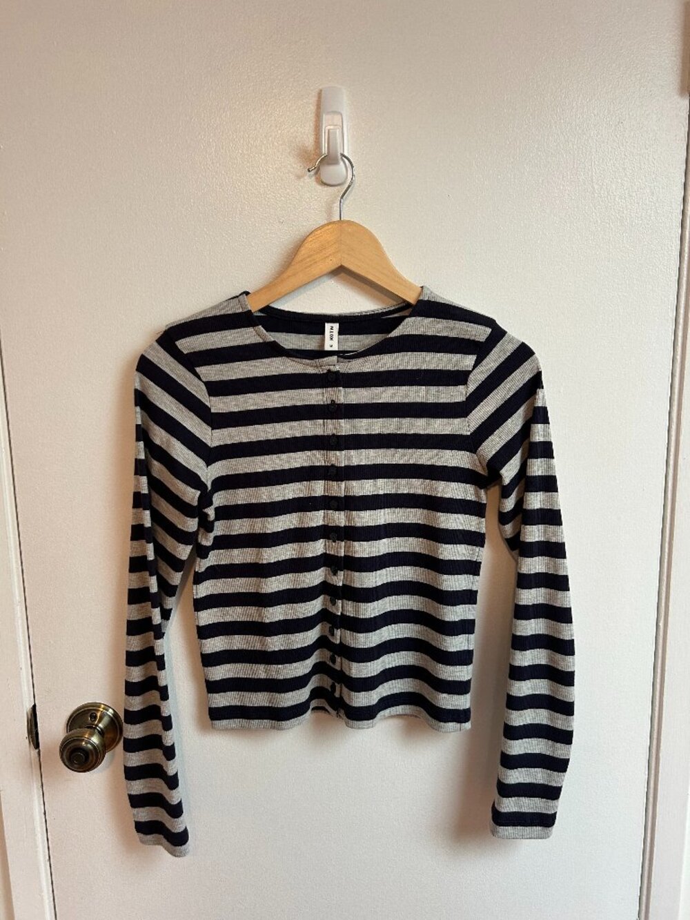Kotn Long Sleeve Stripped Shirt